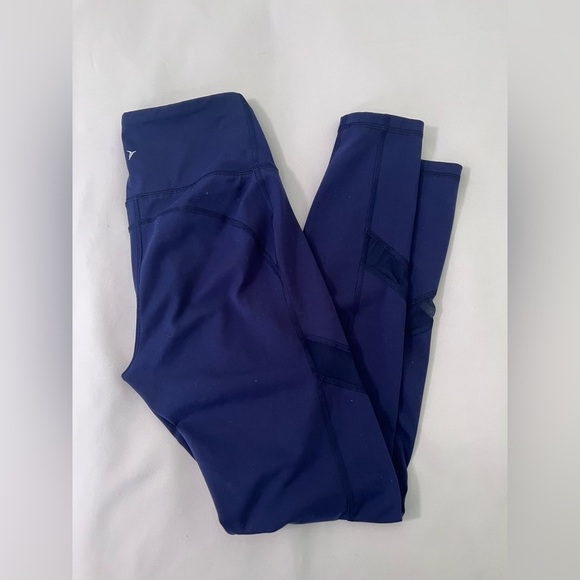 Old‎ Navy Active Womens Legging Go-Dry Navy Blue  Size Medium - Picture 5 of 8